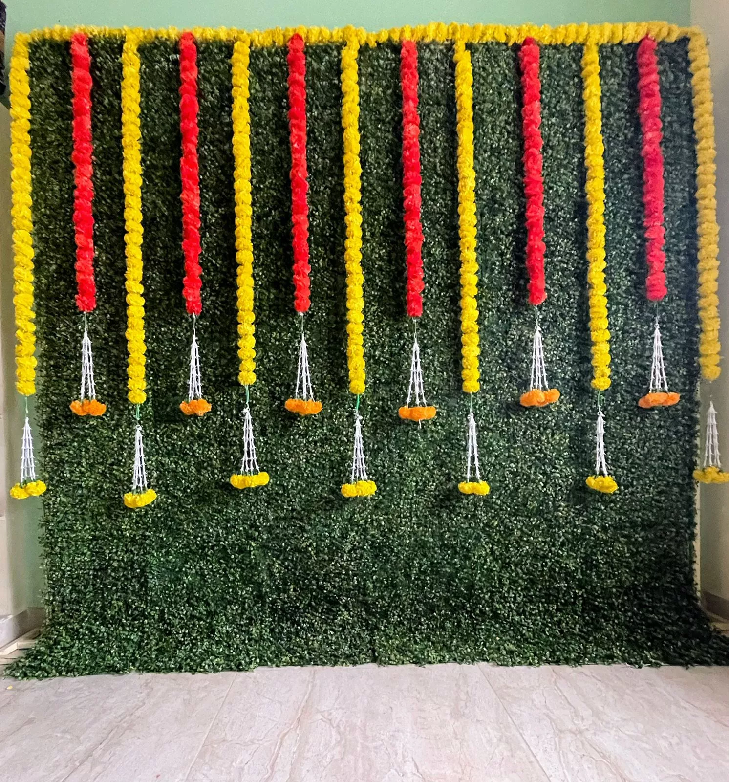 Heritage Grass Backdrop on rent in Chennai