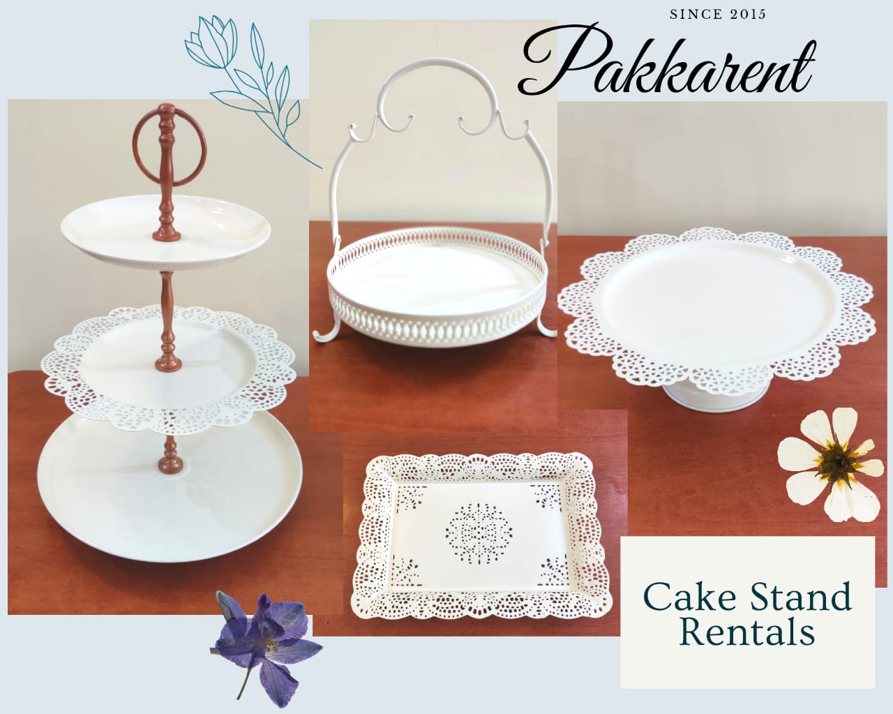 Irish Cake Table Combo on rent in Bangalore