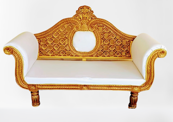 Royal Golden Sofa on rent in Chennai