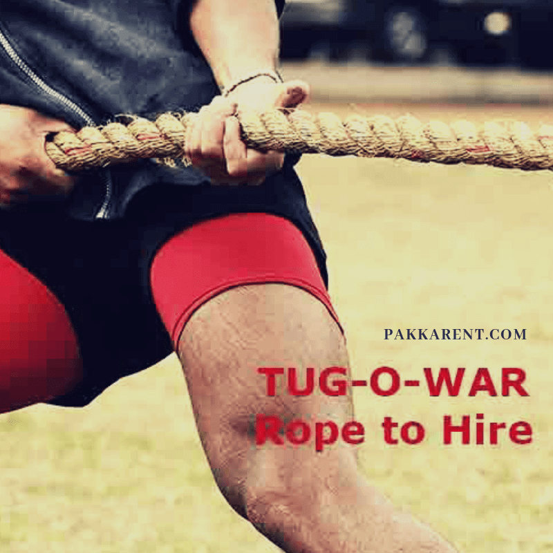 Tug of War Rope on rent in Bangalore